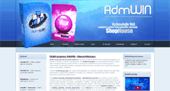 Desktop Screenshot of admwin.cz